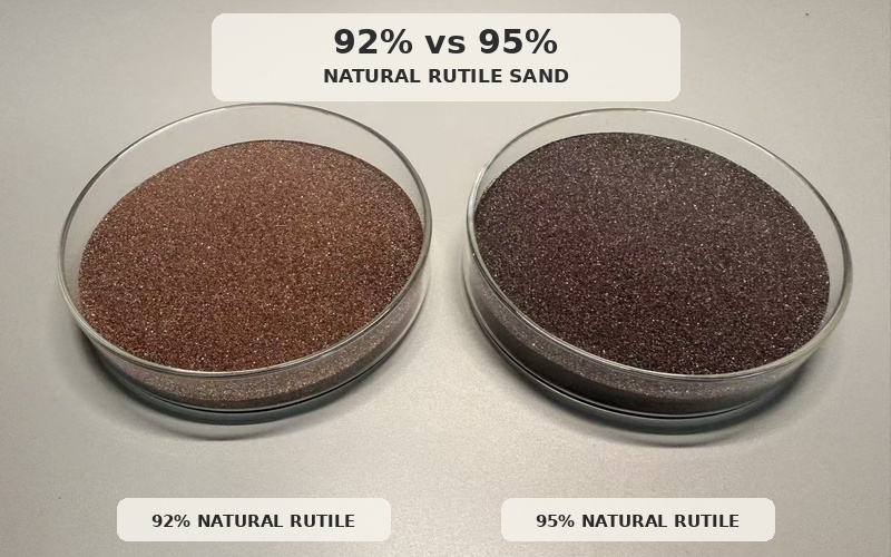 92% vs 95% Natural Rutile Sand: Which Grade Is Better for Welding Electrodes?